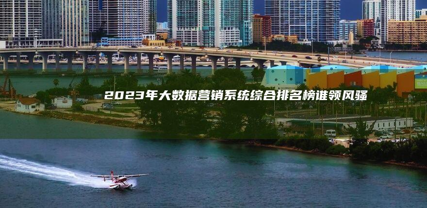 2023年大数据营销系统综合排名榜：谁领风骚？